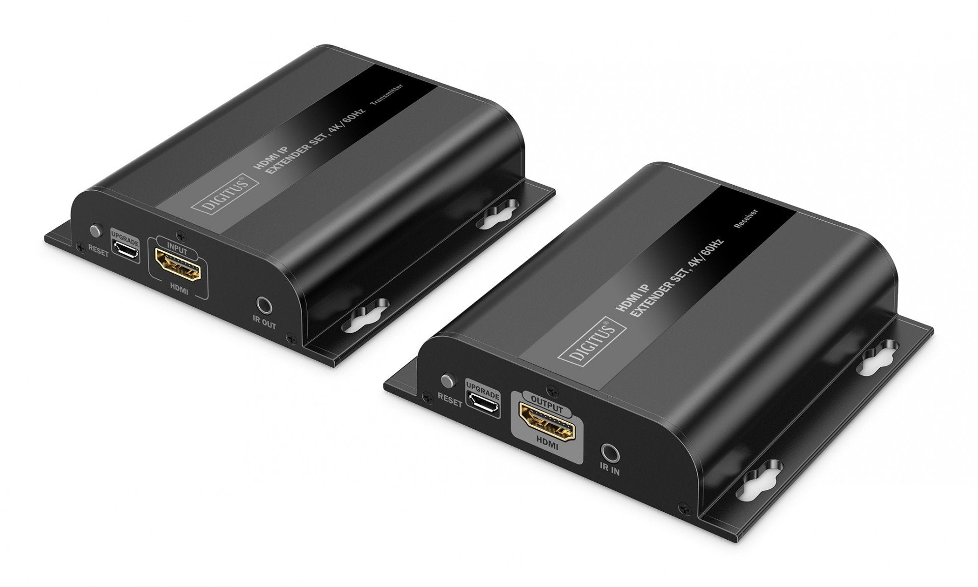 Extenseur HDMI Cat.6 sur IP 1G jusqu'a 120m/200m, max. 253 récepteurs, contrôle IR - ensemble