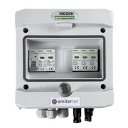 EMITER EM-831N_DCAC Tableau de distribution DCAC, IP65, SPD DC 1000V type 1+2, 1 x chaîne PV, 1 x MPPT, SPD AC type 1+2, 16A 1-F