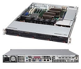 Supermicro 815TQ-563CB Intel® C602 LGA 2011 (Socket R)