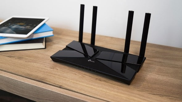 TP-LINK Archer AX1500 Wi-Fi 6 Router Broadcom 1.5GHz Tri-Core CPU 1201Mbps at 5GHz+300Mbps at 2.4GHz 5 Gigabit Ports
