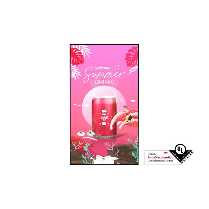 LG Signage Display High Brightness Wind