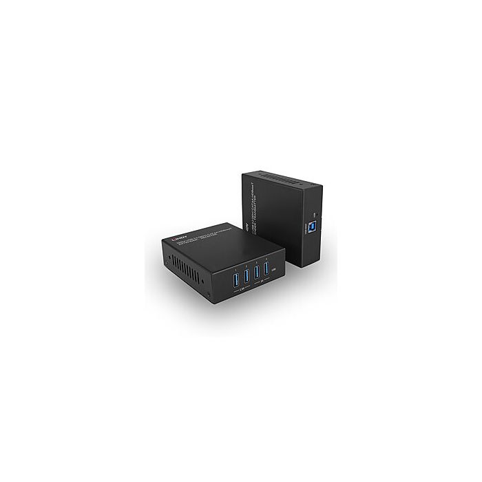 LINDY 100m USB 3.2 Gen 1 Cat.6A HDBaseT Extender