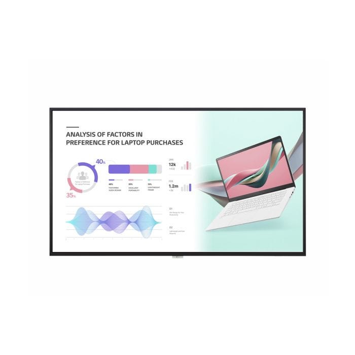 RECONNECT LG LCD 49 inch mid range warranty 1 year