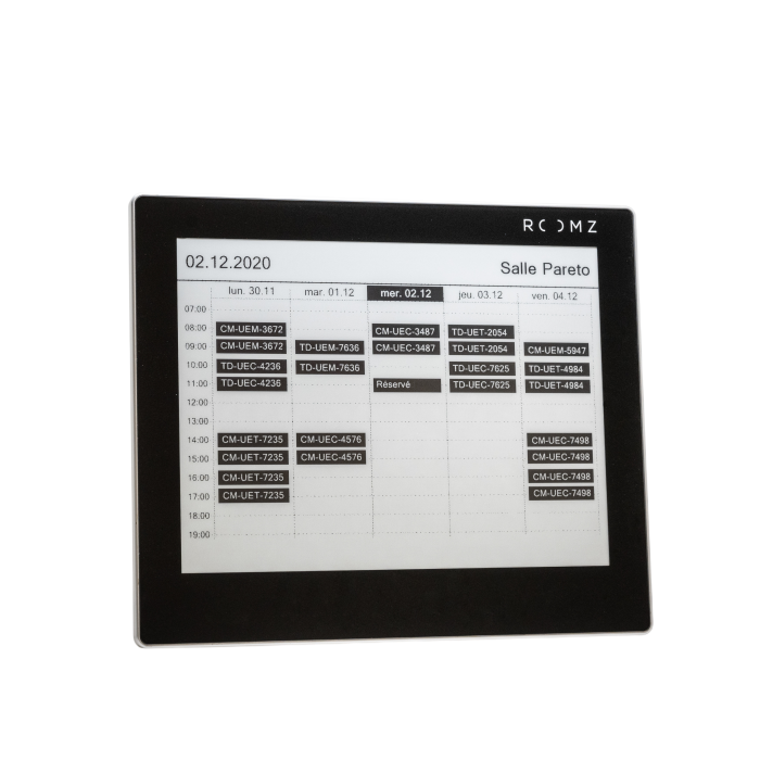 Roomz Black Display with 1 Year Licence BASIC/PRO EDU