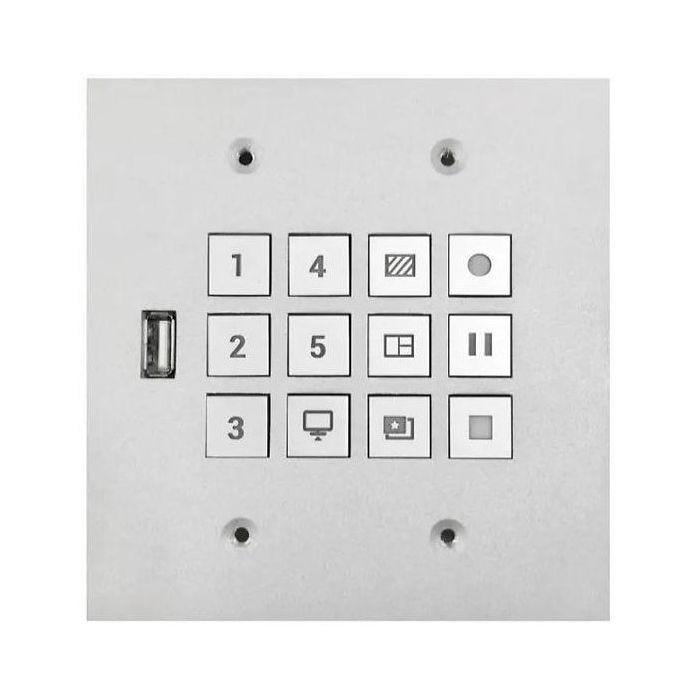 ADENA 12-Key Control Panel for KL, LS Series of Media Station via RS-232