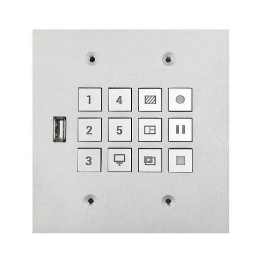 ADENA 12-Key Control Panel for KL, LS Series of Media Station via RS-232