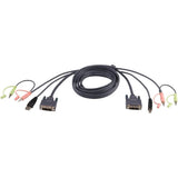 ATEN Câble KVM DVI-D USB Dual Link 1,8m