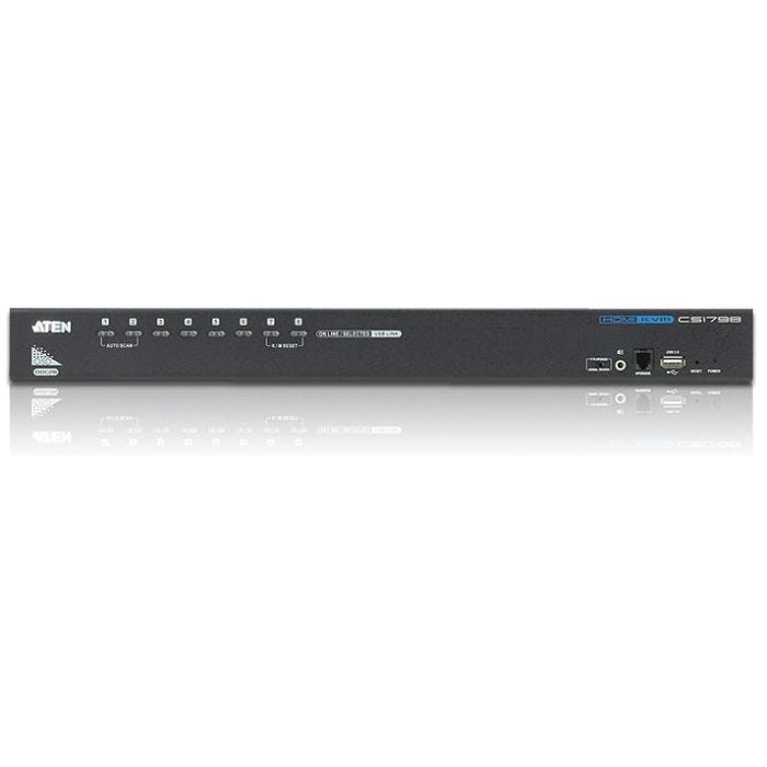 ATEN Commutateur KVM HDMI/audio USB 8 ports