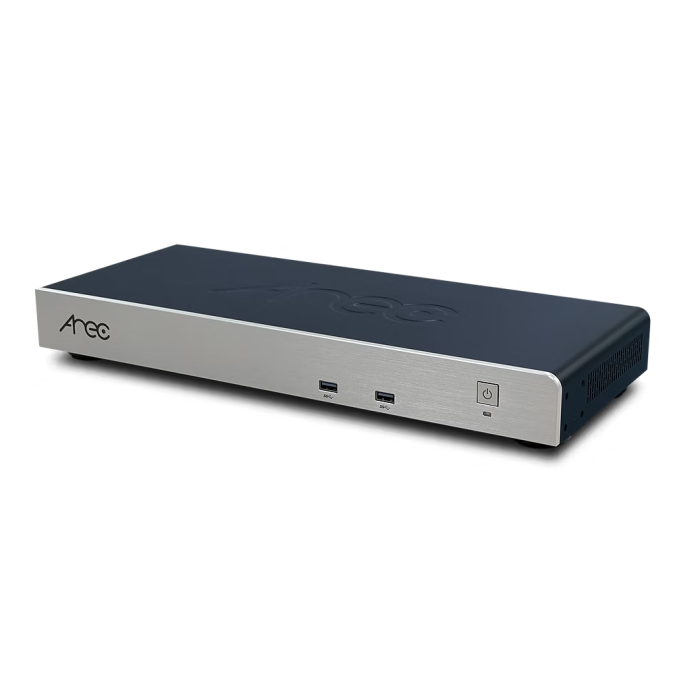Adena Speaker tracking with automatic layouts / 9-ch. 4K video input and output.