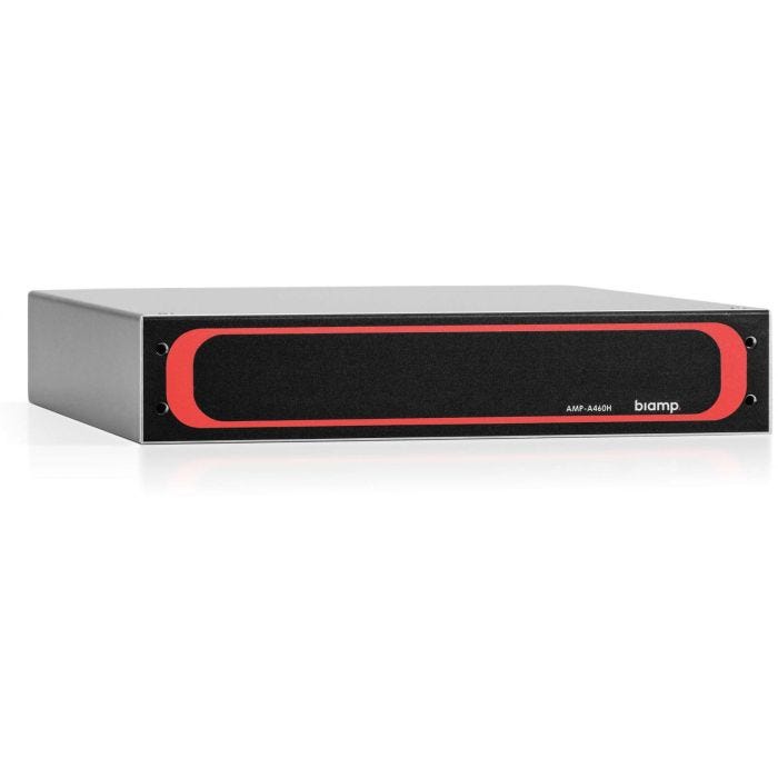 Biamp Tesira 60W x 4 Channel 1 RU (Half) Rack-Mountable Digital Networked Amplifier