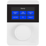 Biamp Touchenabled control pad with knob White