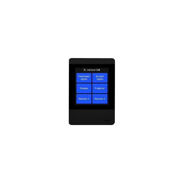 Biamp Touchenabled control pad Black