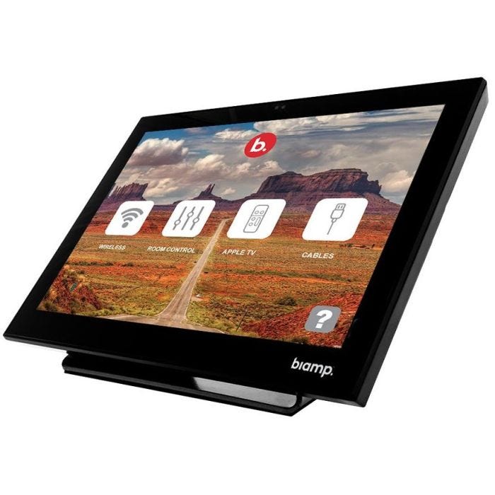 Biamp 10in touch panel Black
