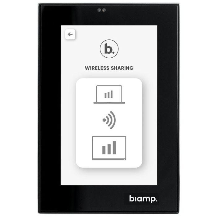 Biamp 4in touch panel Black