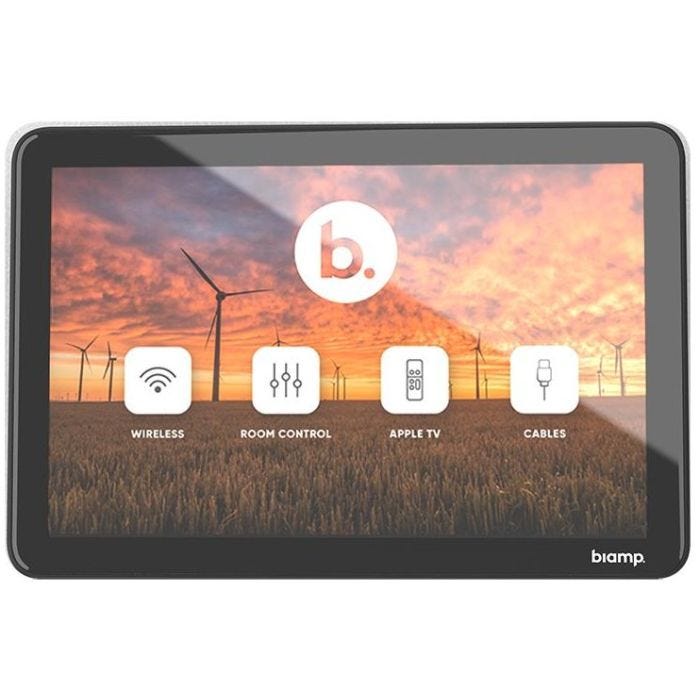 Biamp 8in control panel Black