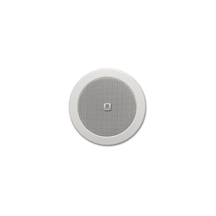 Biamp CM4T-WH Enceinte ronde 4'' double cône 6W-100V, blanc