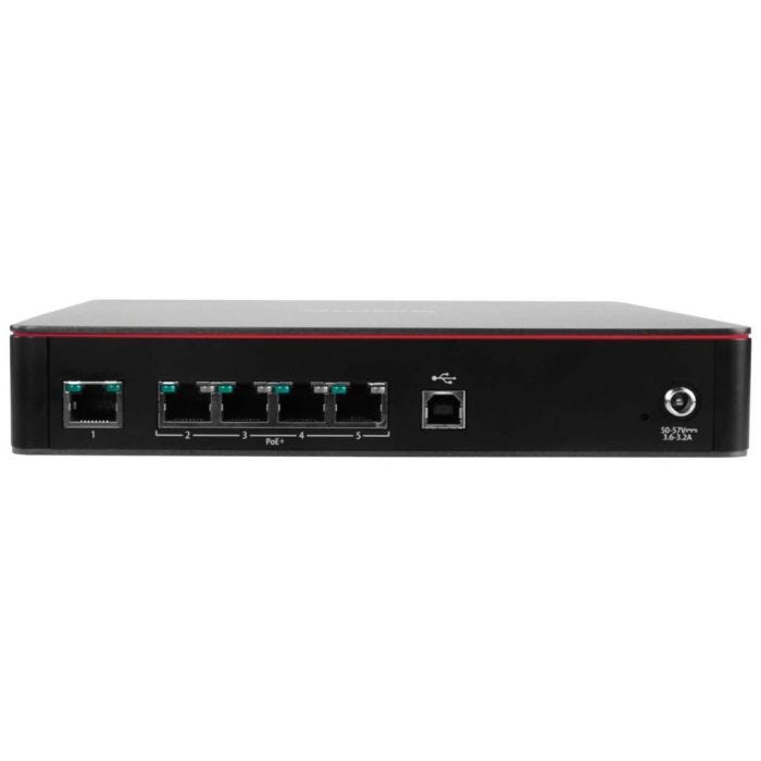 Biamp Devio SCX 400 Hub de conférence pour configuration Launch, AVB, 4 AEC