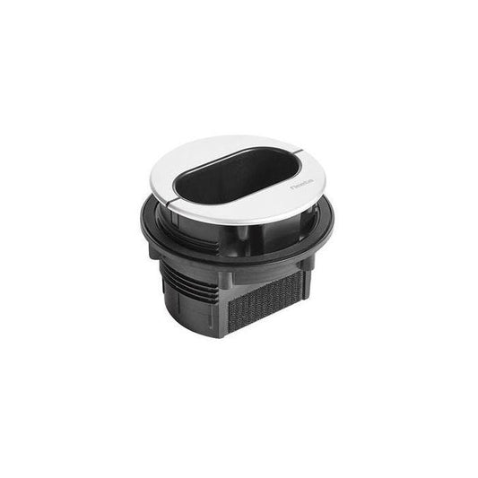 Biamp EasyConnect MC1 Grommet de Gestion de Câbles (Noir)