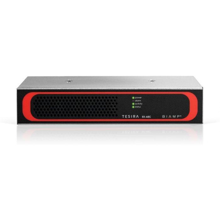 Biamp Tesira EX-AEC Extendeur POE pour 4 circuits AEC avec 4 entrées, pour DSP Tesira AVB