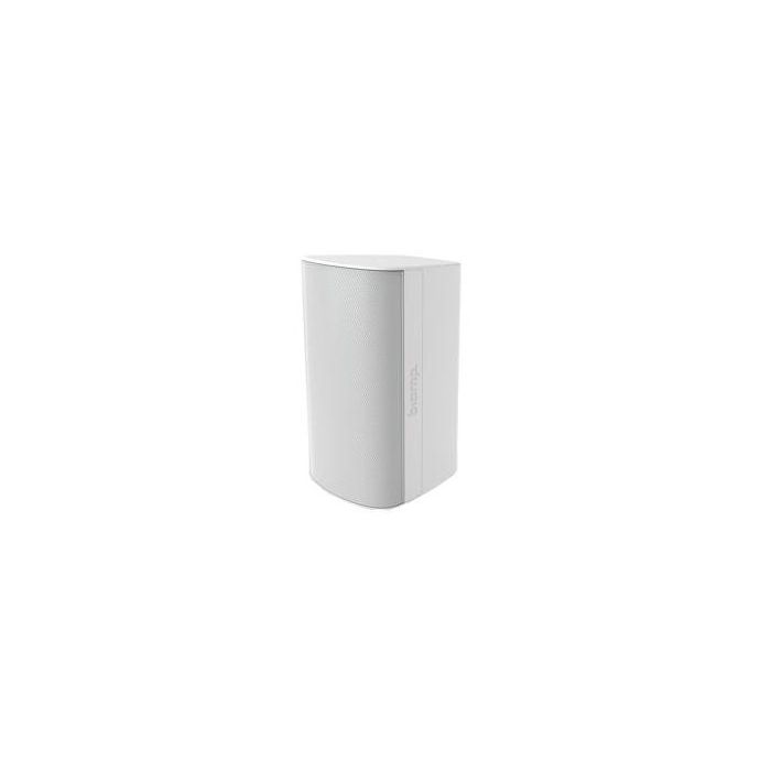 Biamp Desono - 10in Subwoofer Surface Mount Indoor/Outdoor Loudspeaker. 8 Ohm operation, included ClickMount pan-tilt mounting bracket, White.