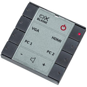 Biamp 8button control pad with Ethernet EU Black