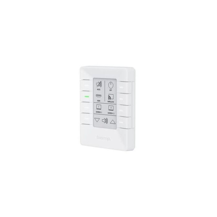 Biamp 8button E ink control pad with Ethernet