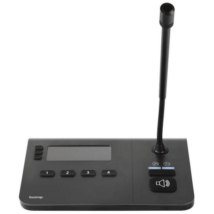 Biamp Vocia call station, 4buttons mic col cyg cyg