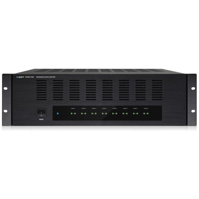 Biamp Professional 16 Channel Class-D Power Amplifier (16x 100W/4 Ohms)
