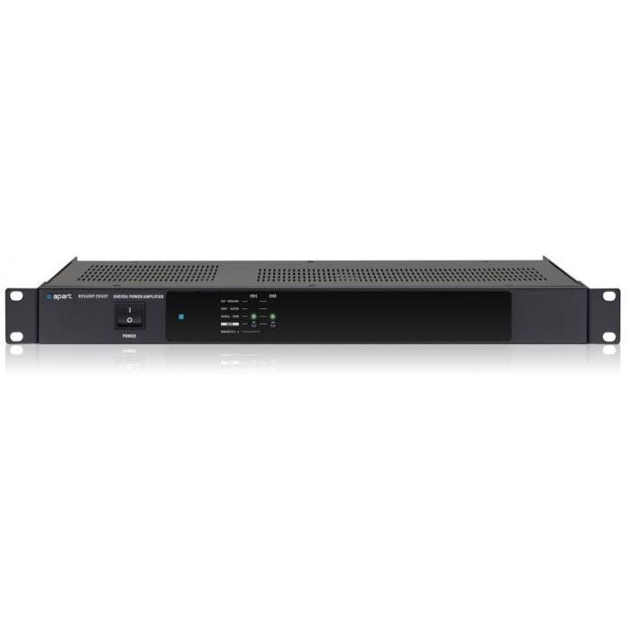 Biamp Professional 2 Channel Class-D Power Amplifier (2x 60W/100V)