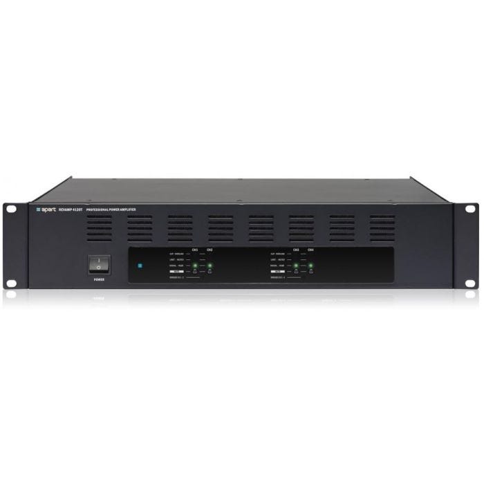 Biamp Professional 4 Channel Class-D Power Amplifier (4x 120W/100V)