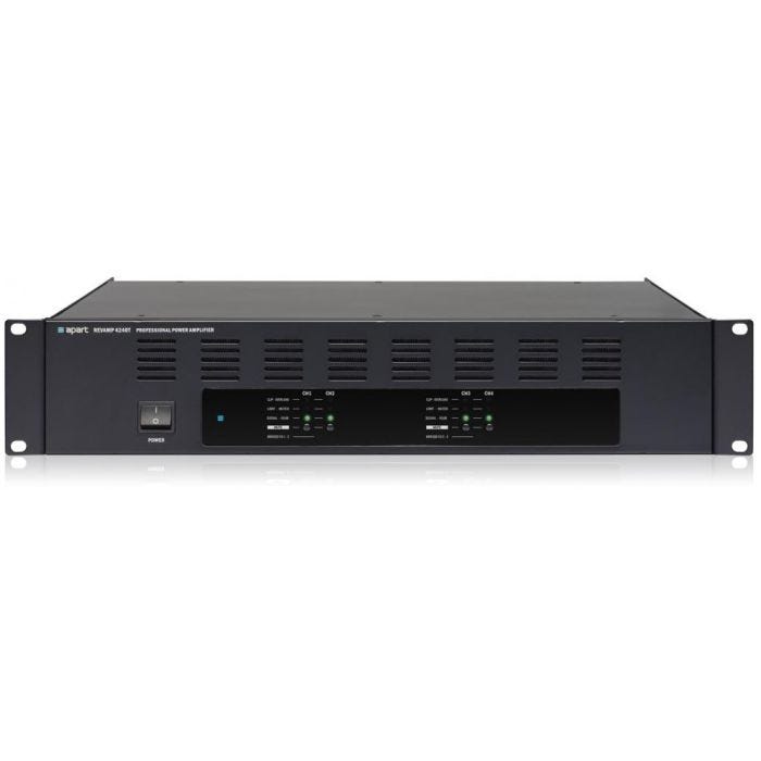 Biamp Professional 4 Channel Class-D Power Amplifier (4x 240W/100V)