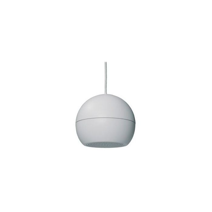 Biamp 5in spherical speaker 16W/100V White