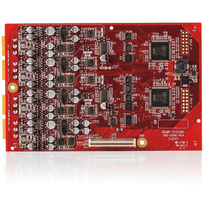 Biamp Tesira AVB-1 Digital Audio Networking Card with Acoustic Echo Cancellation