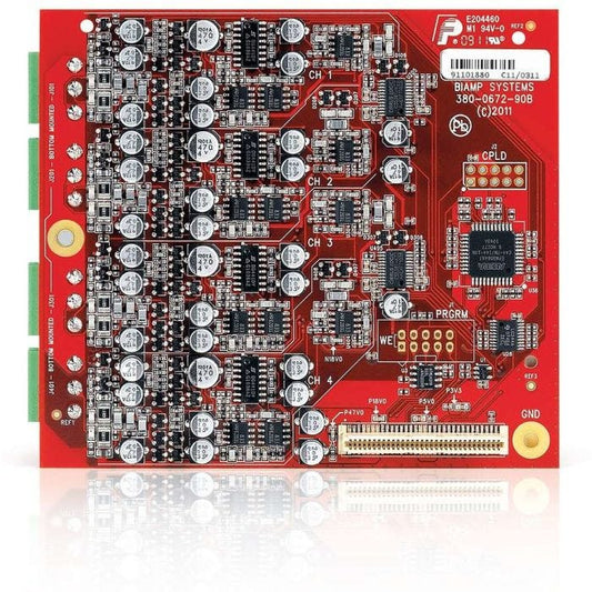 Biamp Tesira EIC-4 CK Carte 4 entrées analogiques pour Tesira EX-MOD