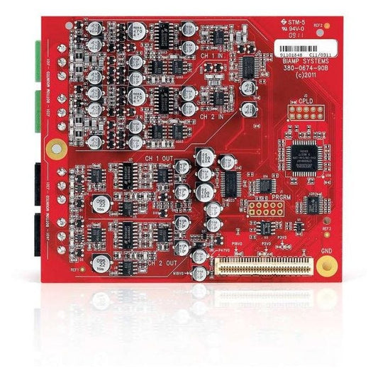 Biamp Tesira EIOC-4 Carte 2 entrées et 2 sorties analogiques pour Tesira EX-MOD