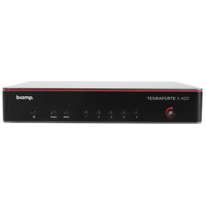 Biamp Tesira FORTÉ X 400 Processeur audio DANTE 32x32, AVB 64x64, avec 4 AEC