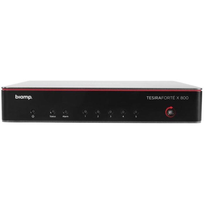 Biamp Tesira FORTÉ X 800 Processeur audio DANTE 32x32, AVB 64x64, avec 8 AEC