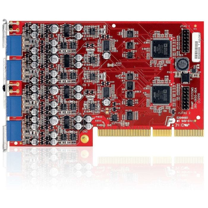 Biamp Tesira 4 Channel Mic/Line Input Card with Ambient Noise Compensation