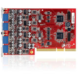 Biamp Tesira SAC-4 Carte 4 entrées analogiques (Compensation de bruit ambiant) pour Tesira SERVER / SERVER-IO / SERVER-IO AVB