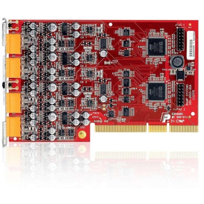 Biamp Tesira 4 Channel Mic/Line Input Card with Acoustic Echo Cancellation