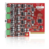 Biamp Tesira SIC-4 Carte 4 entrées analogiques pour Tesira SERVER / SERVER-IO / SERVER-IO AVB