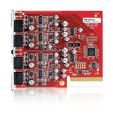 Biamp Tesira SOC-4 Carte 4 sorties analogiques pour Tesira SERVER / SERVER-IO / SERVER-IO AVB
