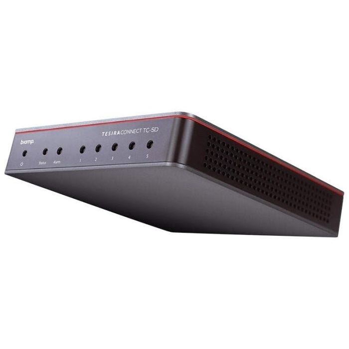 Biamp 5-port expansion device with AVB to Dante Bridging