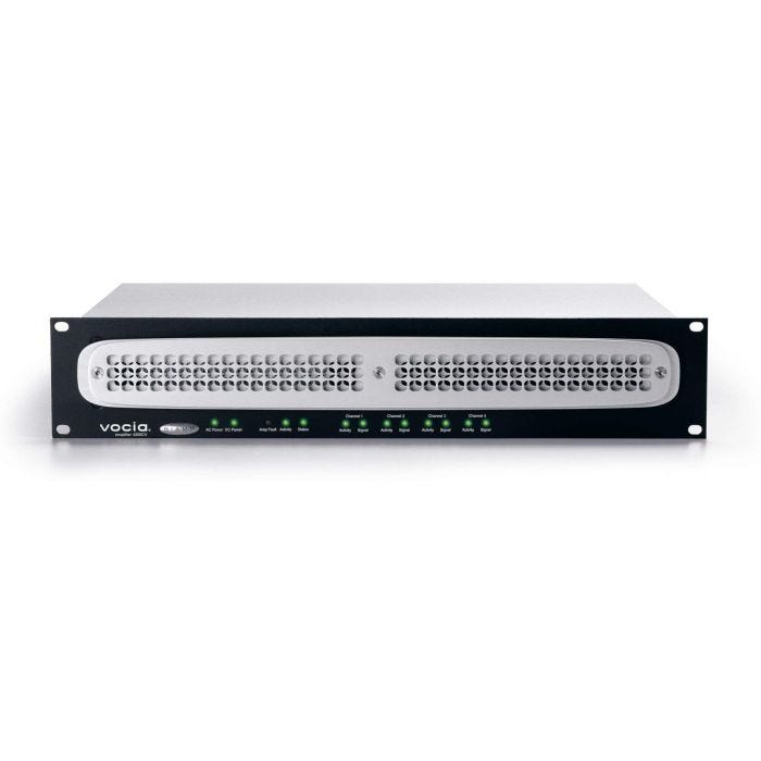 Biamp Vocia 300W x 4 Channel 2 RU Rack-Mountable Digital Networked Amplifier (Mains and Dual 48V DC)