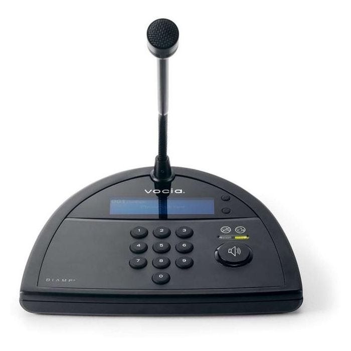 Biamp Call station with PoE keypad
