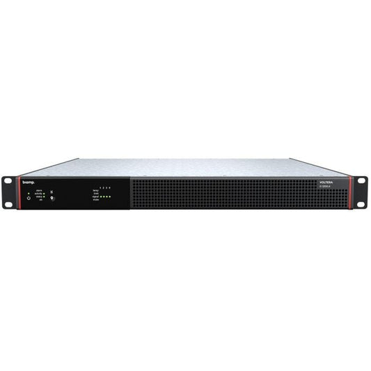 Biamp Voltera D 1200.4 Amplificateur DSP 4ch 1200W total, avec presets pour enceintes Biamp, Dante et AVB