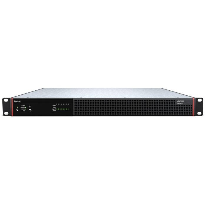 Biamp 8-channel DSP amplifier, 1200W total, AVB/Dante