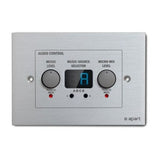 Biamp ZONE4R Contr⌠le de Volume Rotatif (Panneau mural)