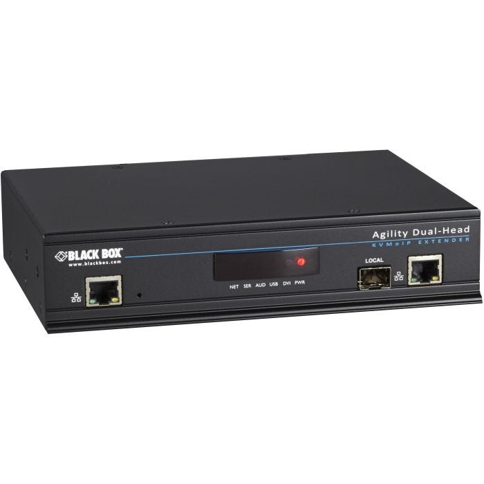 Black Box Agility ACR1020A-T Extension KVM Transmetteur (DVI, USB, Audio sur IP)