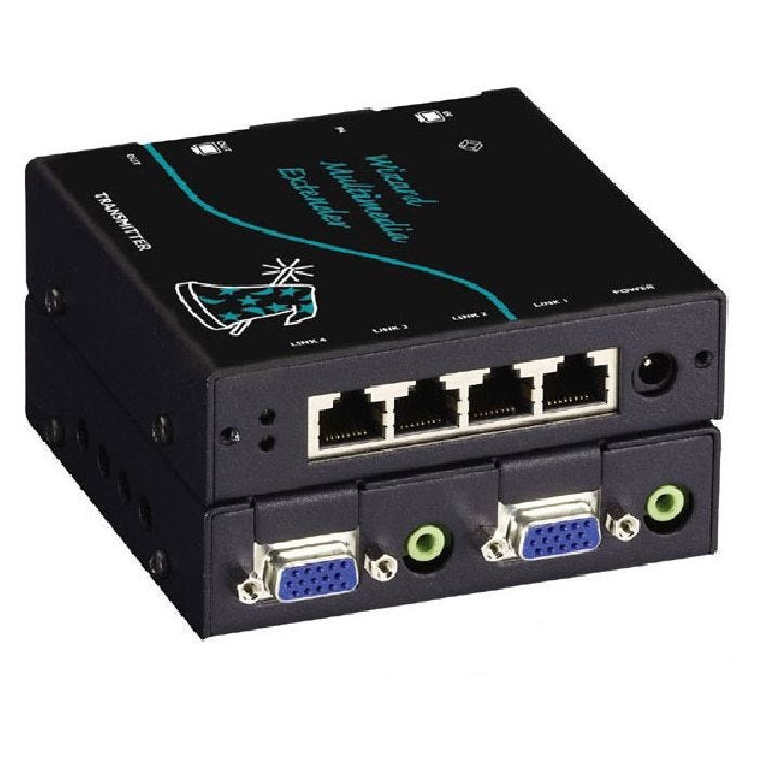 Black Box Wizard AVU5004A Émetteur AV (Qualité vidéo et audio exceptionnelle)